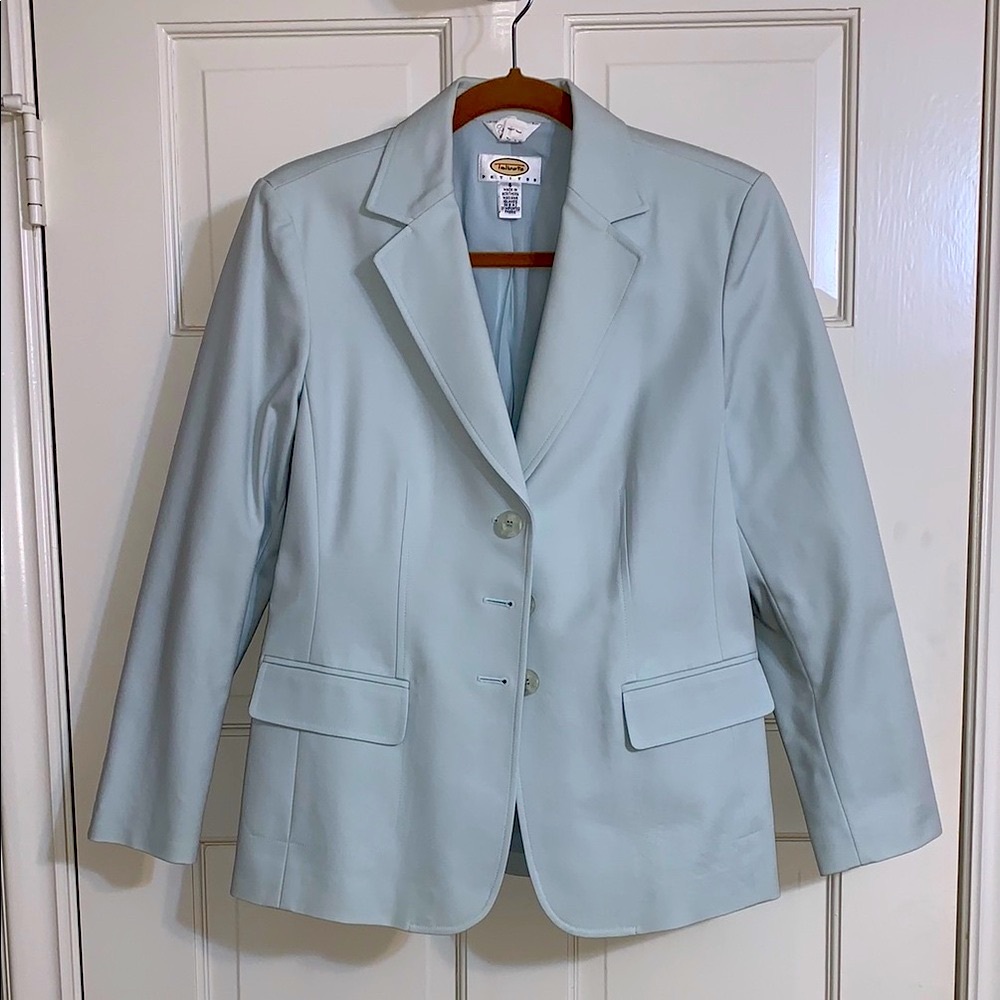 Talbots Mint Green Blazer Size 6P